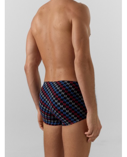 Трусы разноцветный узор на черном