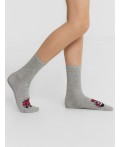 Носки серый меланж