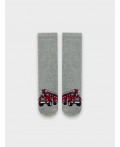 Носки серый меланж