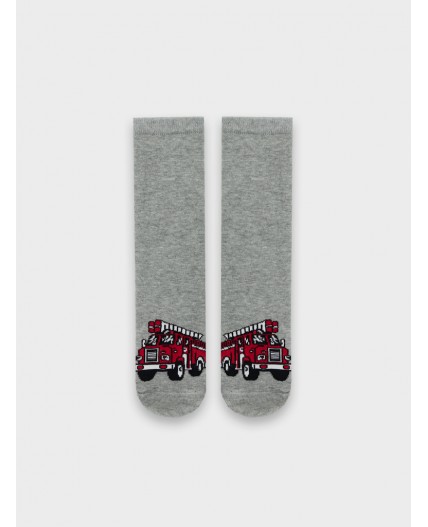 Носки серый меланж