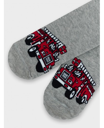 Носки серый меланж