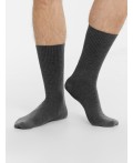 Носки т.серый меланж