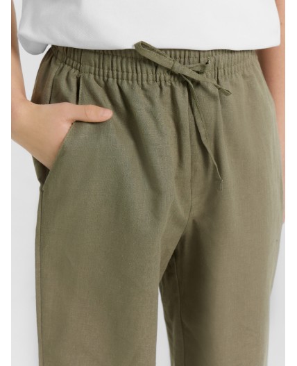 Брюки оливин