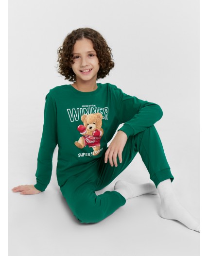 Комплект зеленый +печать