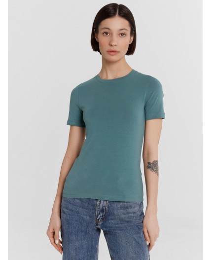 Футболка голубая ель