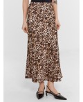 Юбка крупный леопард