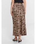 Юбка крупный леопард