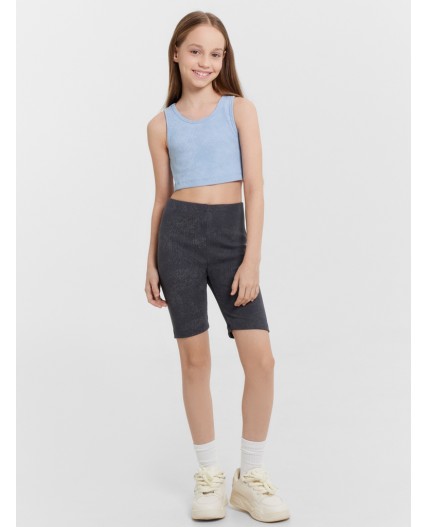 Топ набивка голубой acid wash