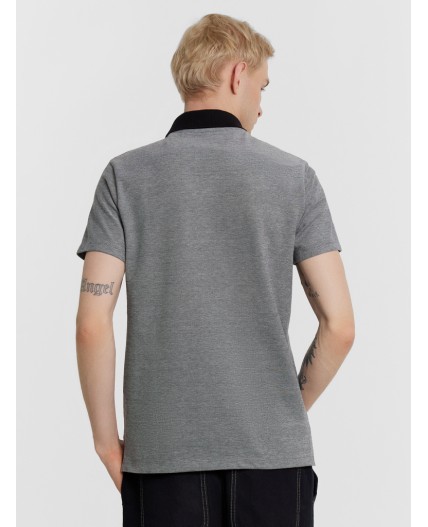 Футболка двухцветный черный