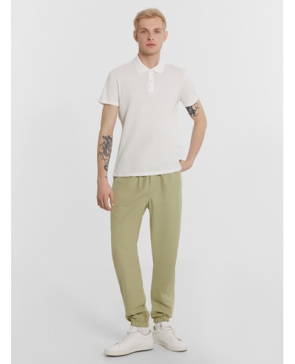 Брюки зеленый чай