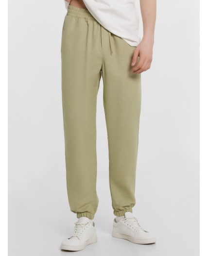 Брюки зеленый чай
