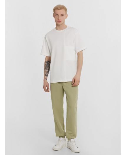 Брюки зеленый чай