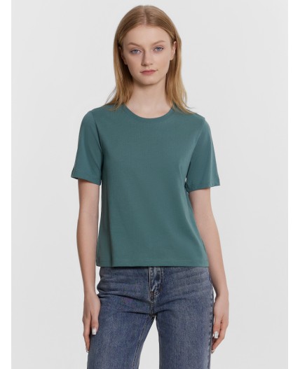 Футболка голубая ель