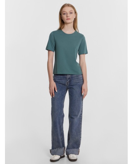 Футболка голубая ель