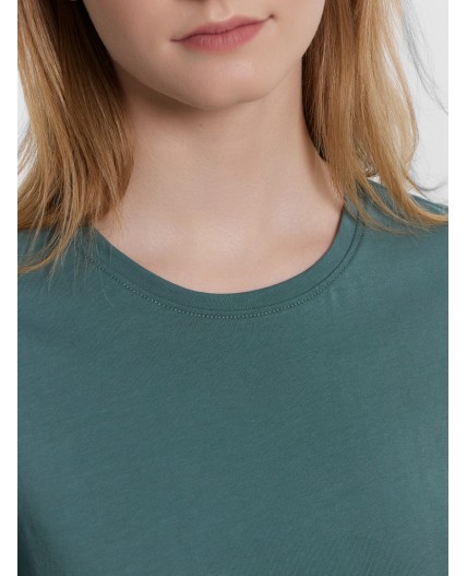 Футболка голубая ель