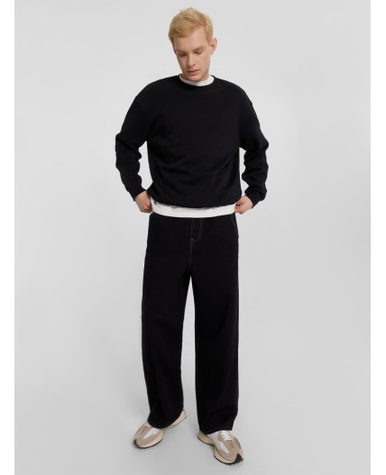 Джинсы темно -синий