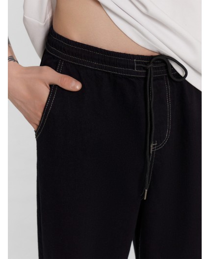 Джинсы темно -синий