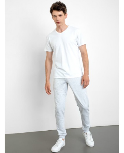 Брюки серый меланж 4306-А