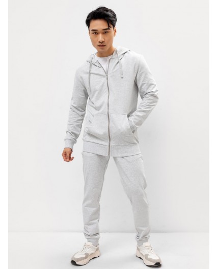 Брюки серый меланж 4306-А