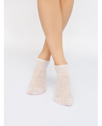 Носки кремовый лен