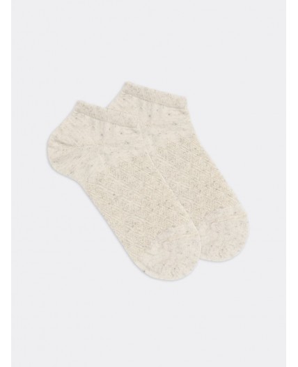 Носки кремовый лен