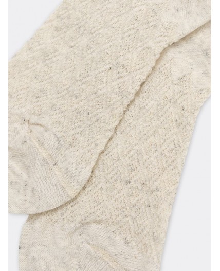 Носки кремовый лен