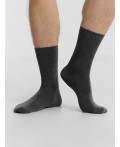 Носки т.серый меланж