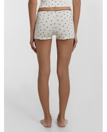 Комплект черные бантики на молочном