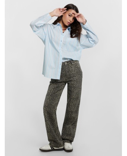 Джинсы принт