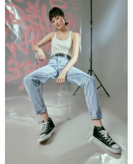 Джинсы голубой