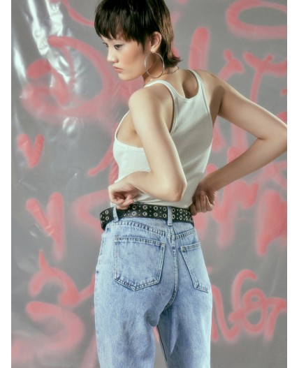 Джинсы голубой