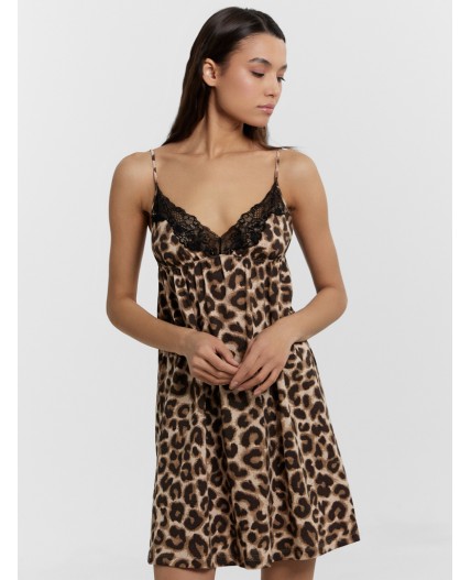 Сорочка леопард