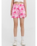 Шорты фрукты на розовом саше