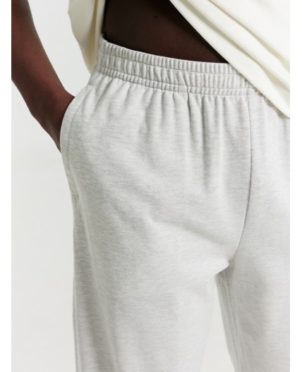 Брюки серый меланж 4306-А