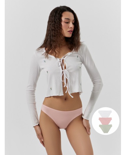 Трусы пудрово -розовый