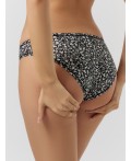 Трусы цветы на черном