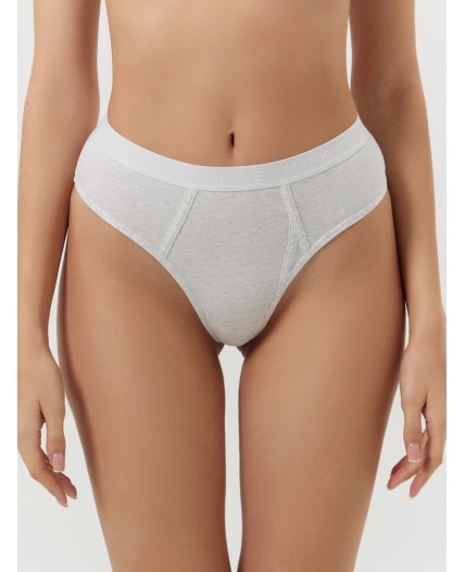 Трусы серый меланж
