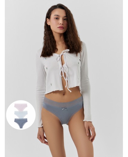 Трусы сиреневый туман