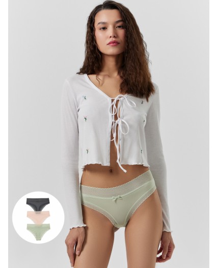 Трусы фисташковый