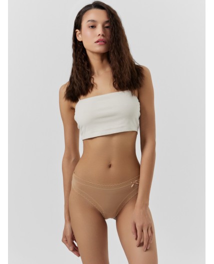 Трусы бежевый