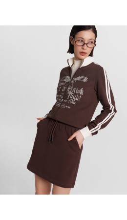 Юбка шоколадное мартини