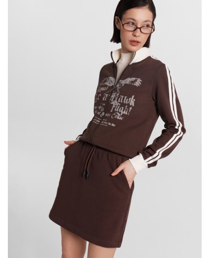 Юбка шоколадное мартини