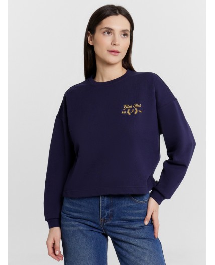 Свитшот синее небо +печать