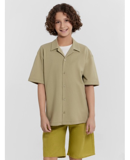 Рубашка пыльный хаки