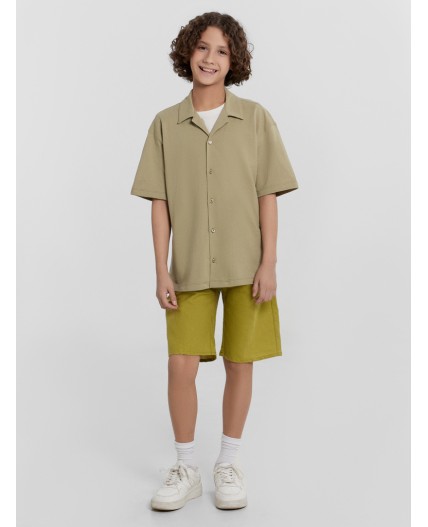 Рубашка пыльный хаки