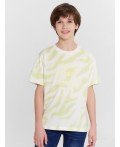 Футболка салатовые разводы
