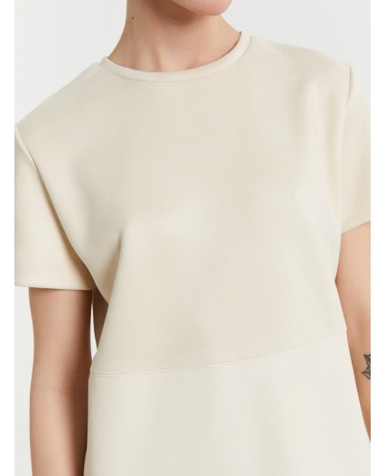 Платье сливочное масло