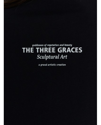 Футболка черный +печать2