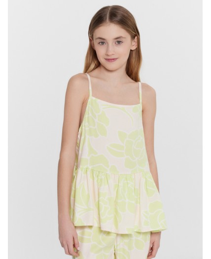 Комплект зеленые пионы на молочном