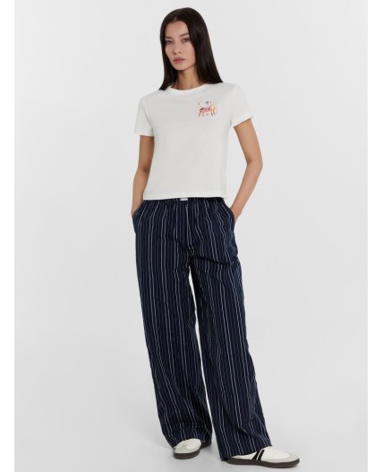 Футболка белый +печать